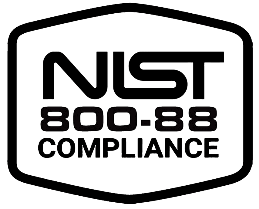 NIST 800-88 compliant